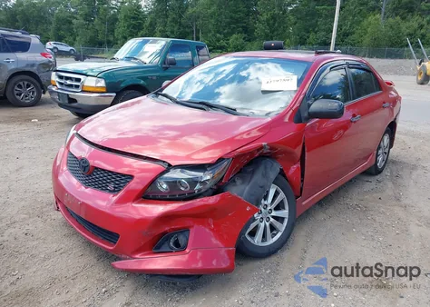 2009 Toyota Corolla S from USA, damaged, VIN 2T1BU40EX9C068129